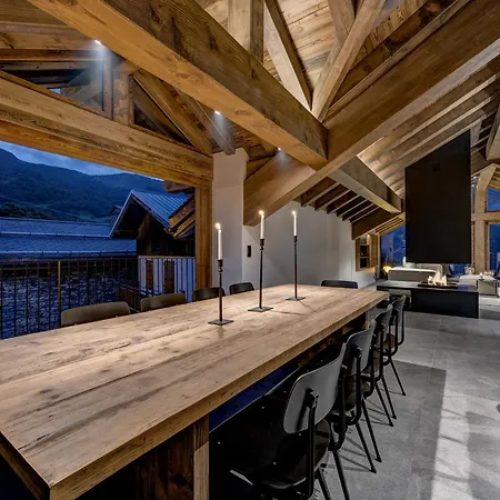 Шале Chalet Neuf Avec Sauna Pour 12 Personnes (Adults Only) Сен-Мартен-де-Бельвиль